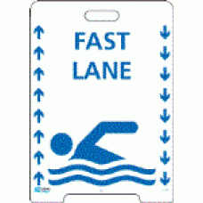 Pavement A-Fame Sign - Fast Lane