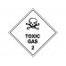HAZARDOUS SIGN - TOXIC GAS 2 
